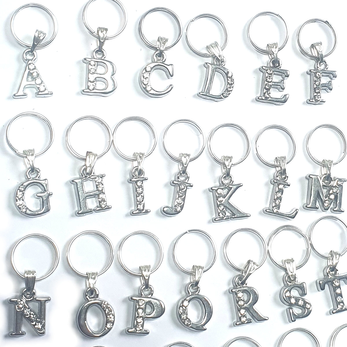 Small A-Z Letter Pet Cat Collar Charms